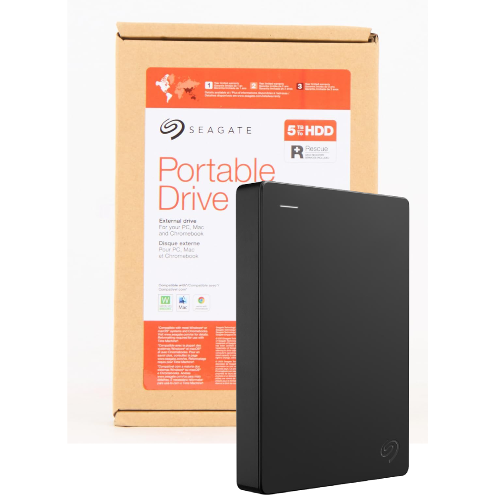 Hard Disk Externo Seagate Portátil 5tb Usb 3.0 2,5