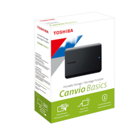 Hard Disk Externo Toshiba Canvio Ready 1Tb 2.5" Usb 3.2 Preto Hdtb510Xk3Aa