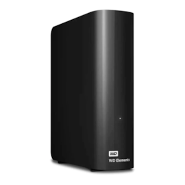 Hard Disk Externo Western Digital Wd Elements 14 Tb 3.5" Usb 3.2 Preto Wdbwlg0140Hbk-Xb