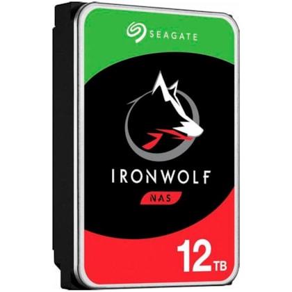 Hard Disk Seagate Iron Wolf Nas 12tb Sata 3 Cache 256mb St12000vn0008