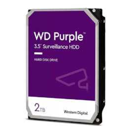 Hard Disk Wd Purple 2tb 5400rpm Sata Iii 6gb/s Cache 256mb Wd23purz