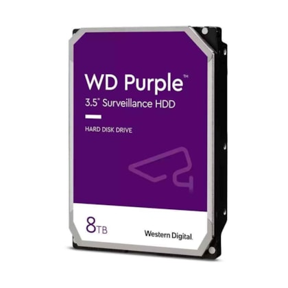 Hard Disk Wd Purple 8tb Sata 6gbps 256mb 5400rpm Wd85purz