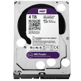 HARD DISK WESTERN DIGITAL 4TB DVR PURPLE 5400RPM WD42PURZ
