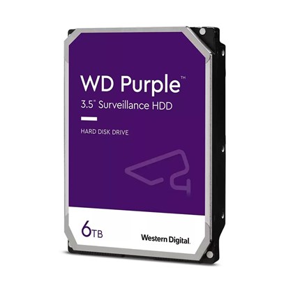Hard Disk Western Digital 6tb Dvr Purple 5400rpm Wd63purz
