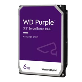 Hard Disk Western Digital 6tb Purple 5400rpm Wd64purz
