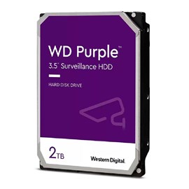 Hard Disk Western Digital Purple 2tb 5400rpm Sata Iii 6gb/s Cache 256mb Wd23purz