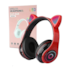 Headphone Cat Ear Bluetooth Vermelho Dw-b39