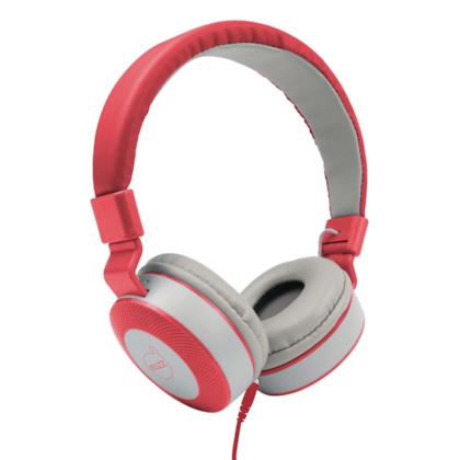 Headphone Dazz Moove Cinza/vermelho P3 6013451