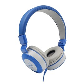 Headphone Dazz Moove Com Microfone P2 Cinza E Azul 60000055