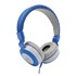 Headphone Dazz Moove Com Microfone P2 Cinza E Azul 60000055