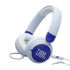Headphone Jbl Junior 320 3.5Mm Drivers De 32Mm Com Microfone Azul Jbljr320Blu