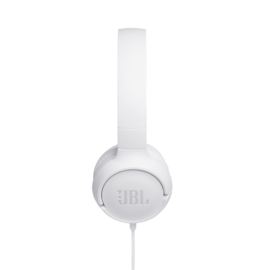 Headphone Jbl Tune 500 On Ear Com Fio Branco Jblt500wht