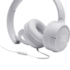 Headphone Jbl Tune 500 On Ear Com Fio Branco Jblt500wht