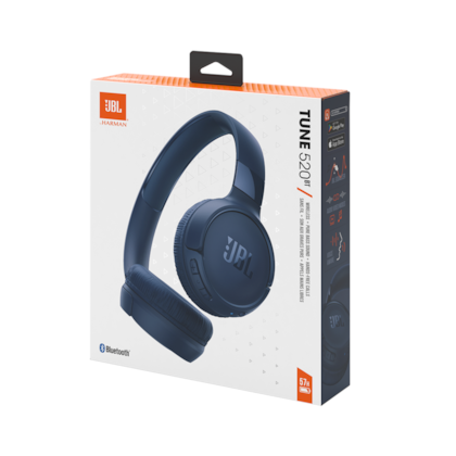 Headphone Jbl Tune 520 Bt Bluetooth Azul Jblt520btblu