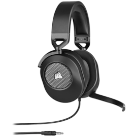 Headset Corsair Hs65 Surround Drivers De 50Mm 7.1 Surround Preto Ca-9011270-Na