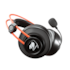 Headset Cougar Immersa Ti Stereo Microfone Retractil 9.7mm Preto E Laranja 3h300p40t.0001