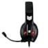 HEADSET GAMER DAZZ TITAN USB PRETO E VERMELHO - 624848