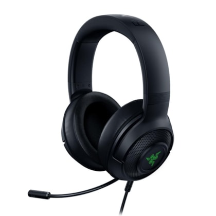 Headset Gamer Razer Kraken V3 X Usb Chroma Rgb Surround 7.1 Drivers 40mm Rz04-03750100-r3u1