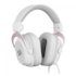 Headset Gamer Redragon Hero Lunar Drivers De 53mm P3 3.5mm Som Estéreo Branco H530-w