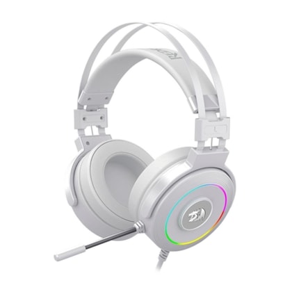 HEADSET GAMER REDRAGON LAMIA 2 BRANCO RGB 7.1 H320W-RGB