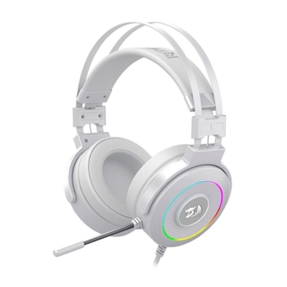 HEADSET GAMER REDRAGON LAMIA 2 BRANCO RGB 7.1 H320W-RGB