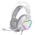 Headset Gamer Redragon Rgb Cadmus Rgb Usb 7.1 Surround Branco H370w-rgb