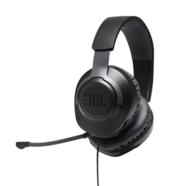 Headset Jbl Quantum 100 Drivers 40mm Preto Jblquantum100blk