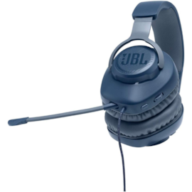 Headset Jbl Quantum 100 Multiplataforma Drivers 40mm Azul Jblquantum100bluam