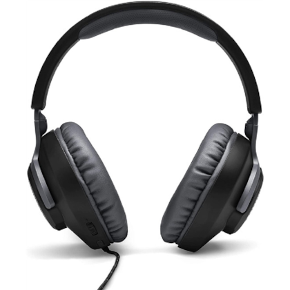 HEADSET JBL QUANTUM 100, PRETO, COM FIO, MULTIPLATAFORMA - JBLQUANTUM100BLKAM