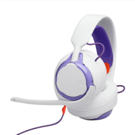 Headset Jbl Quantum 250 3.5Mm Drivers De 50Mm Com Microfone Branco Jblqtum250Wht