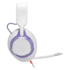 Headset Jbl Quantum 250 3.5Mm Drivers De 50Mm Com Microfone Branco Jblqtum250Wht