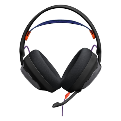 Headset Jbl Quantum250 3.5Mm Drivers De 50Mm Com Microfone Preto Jblqtum250Blk