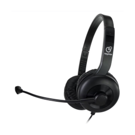 Headset Keytime Maxom P2 + P3 3.5 Mm Preto Kyt00025