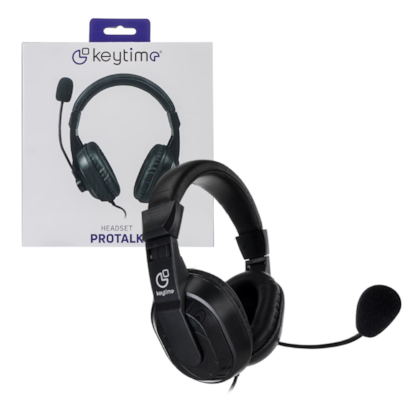 Headset Keytime Protalk Usb Preto Kyt00024
