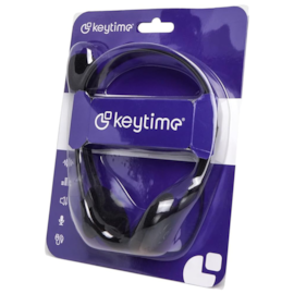 Headset Keytime Standard P2 3.5mm Preto Kyt00026