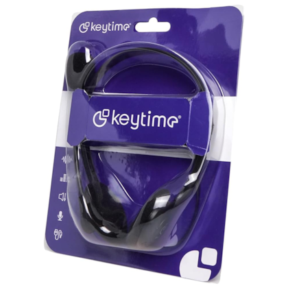 Headset Keytime Standard P2 3.5mm Preto Kyt00026