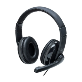 Headset Multilaser Pro Usb Drivers De 40Mm Preto E Cinza Ph317