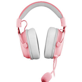 Headset Redragon Hero Bubblegum Múltiplas Plataformas Drivers De 53mm Rosa H530-p