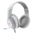 Headset Redragon Hylas Lunar Rgb 7.1 Surround Usb Drivers De 50mm Branco H371w-rgb