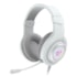 Headset Redragon Hylas Lunar Rgb 7.1 Surround Usb Drivers De 50mm Branco H371w-rgb