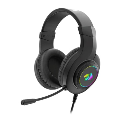 Headset Redragon Hylas Rgb 7.1 Surround Usb Drivers De 50mm Preto H371-rgb