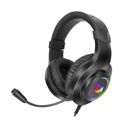 Headset Redragon Hylas Rgb Drivers 50mm Preto H260rgb