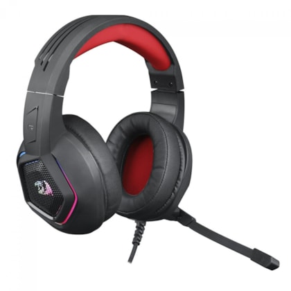 Headset Redragon Medea Rgb 3.5mm p2/p3 Preto H280