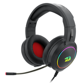 Headset Redragon Mento Rgb 3.5 Mm Drivers De 50Mm Preto H270-Rgb