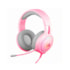 HEADSET REDRAGON MENTO ROSA RGB H270-P