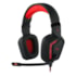 Headset Redragon Muses 2 Preto Surround 7.1 Usb Preto Vermelho H310-1