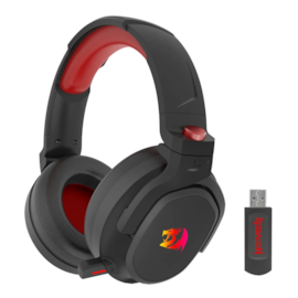 Headset Redragon Nomen Pro Wireless Bluetooth Drivers De 53mm 7.1 Virtual Surround Preto H838-pro