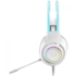 Headset Redragon Scream Lunar Rgb Drivers De 40mm Usb E P2 Branco H231w-rgb