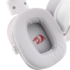 Headset Redragon Zeus Pro Sem Fio Bluetooth Microfone Destacável Surround 7.1 Branco H510w-pro