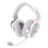 Headset Redragon Zeus Pro Sem Fio Bluetooth Microfone Destacável Surround 7.1 Branco H510w-pro